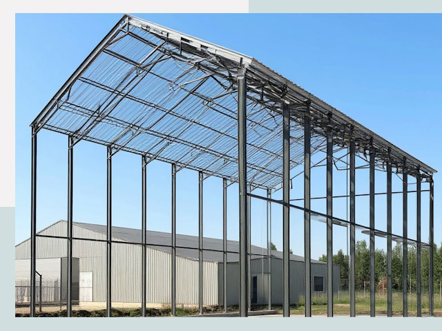 Прямо стенные ангары от СтальСтрой-Крс по цене 610 руб.