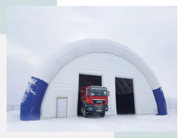 Мобильные ангары в Красноярске