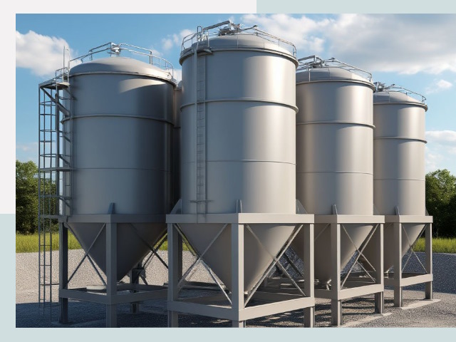 Металлические силосы от СтальСтрой-Крс по цене 610 руб.