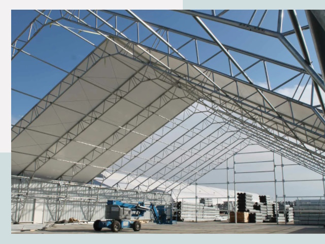 Каркасно-тентовые сооружения от СтальСтрой-Крс по цене 610 руб.