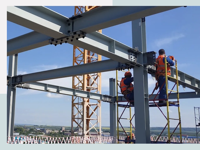 Монтаж металлоконструкций в Красноярске